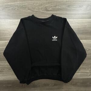 Vintage 80s Adidas Sweatshirt Mens Large Trefoil Logo Crewneck Pullover Casual